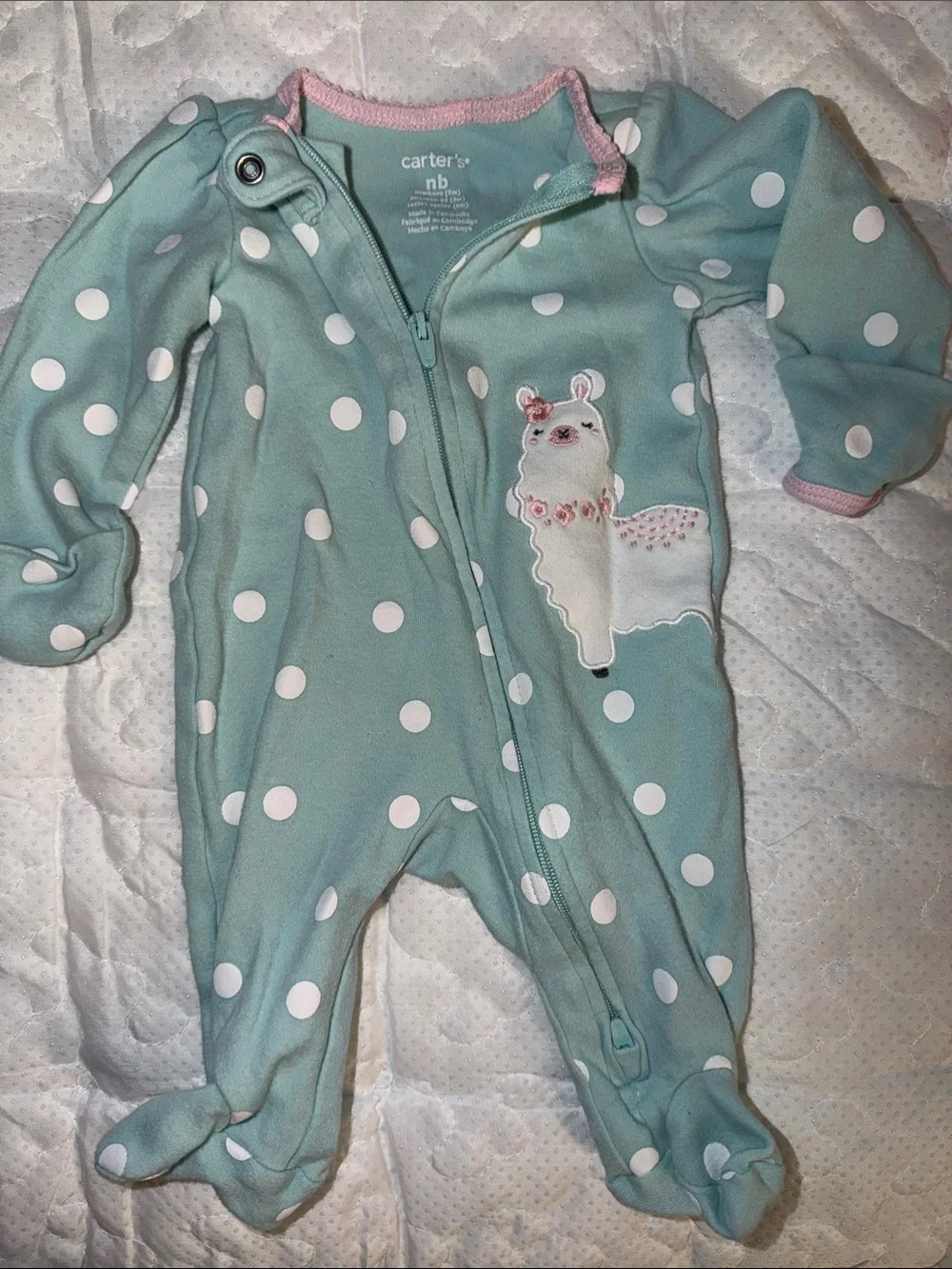 Pastel Girls' Footed Sleep Sacks - Mixed Pastel Colors